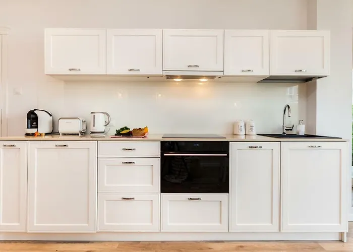 Apartment Black&white - Silver House Gdynia